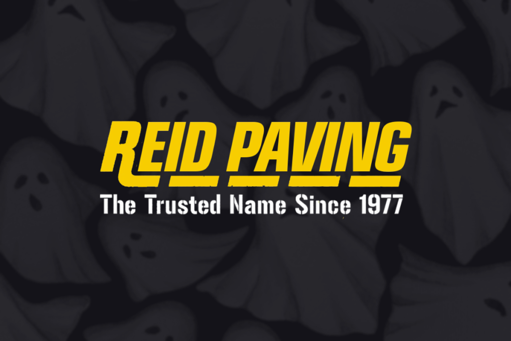 Halloween asphalt maintenance