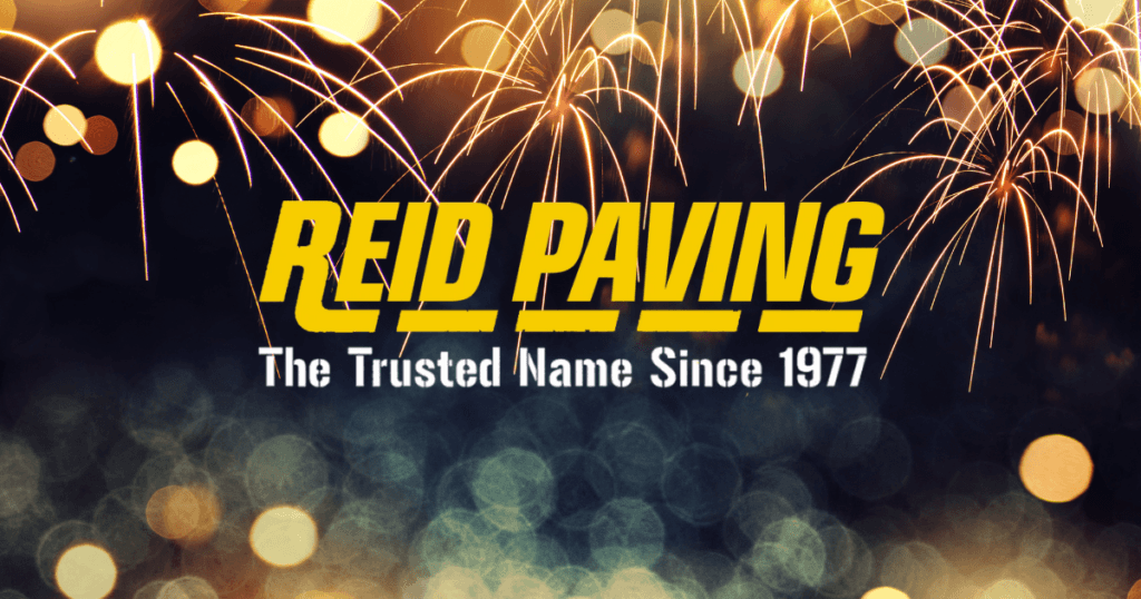 Happy New Year from Reid Paving, Inc.
