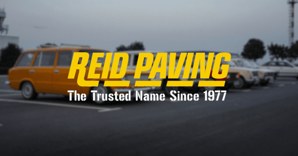 Winter Parking Lot Sealcoating