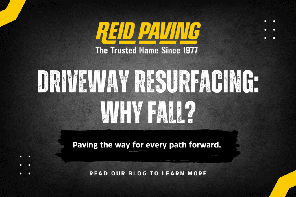 Fall Driveway Resurfacing