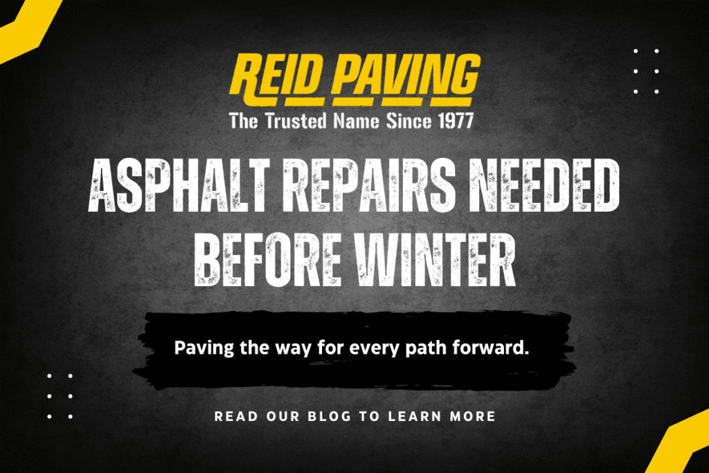 Asphalt Repairs Before Winter